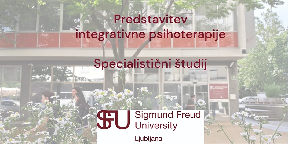 Predstavitev integrativne psihoterapije - specialistični študij