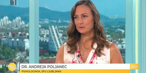 Andreja Poljanec_Oddaja Dobro jutro