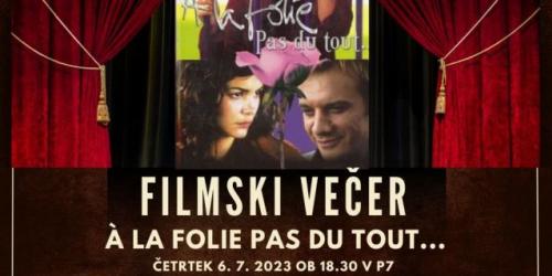 Filmski večer na Univerzi Sigmunda Freuda 
