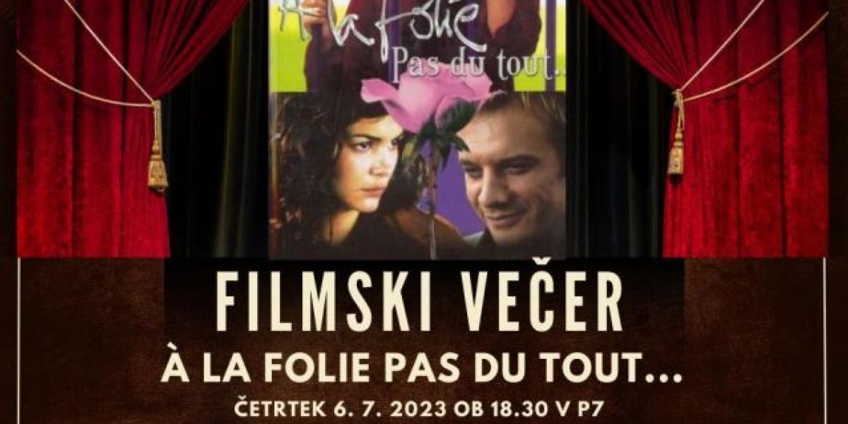 Filmski večer na Univerzi Sigmunda Freuda 