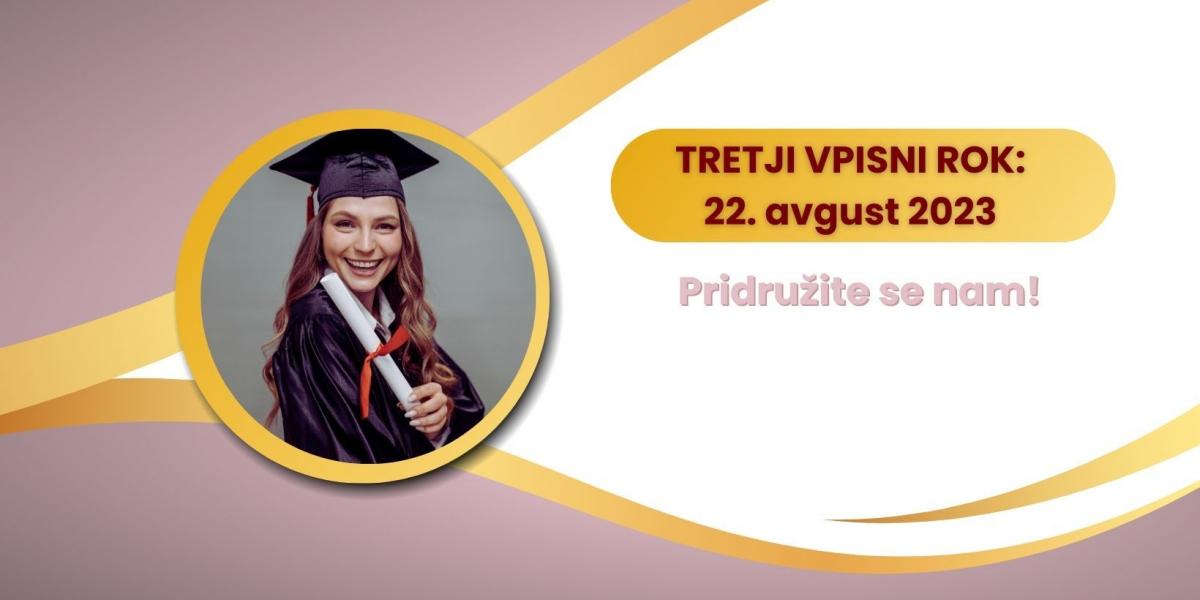Tretji vpisni rok v študijske programe SFU Ljubljana
